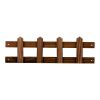 Artisasset 4-Story 12-Seat Indoor And Outdoor Multi-Function Carbonized Wood Plant Stand